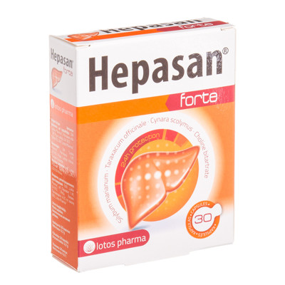LOTOS PHARMA HEPASAN FORTE, 30 kapsulas attēls