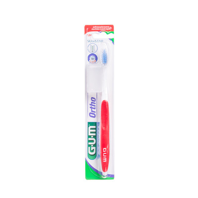 GUM ORTHODONTIC 4-RINDU, zobu birste brekešu  lietotājiem attēls