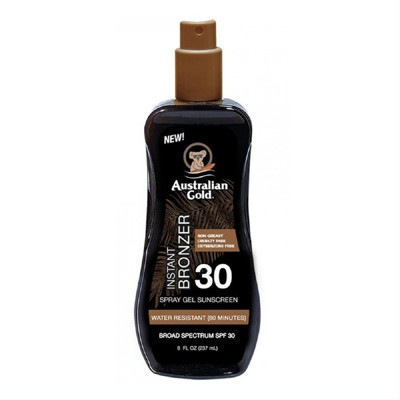 AUSTRALIAN GOLD SPF30, sauļošanās pieniņš ar bronzeriem, 237ml attēls