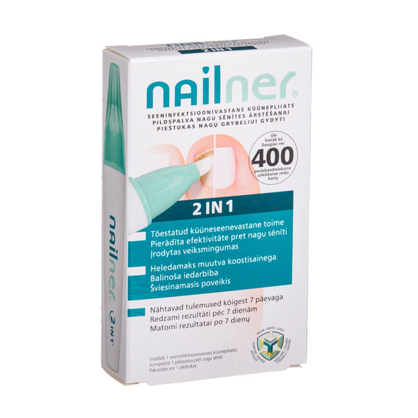 NAILNER 2IN1, карандаш от грибка ногтей, 4 мл изображение