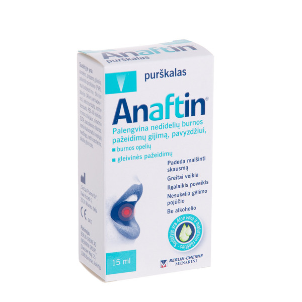 ANAFTIN, aerosols, 15 ml attēls