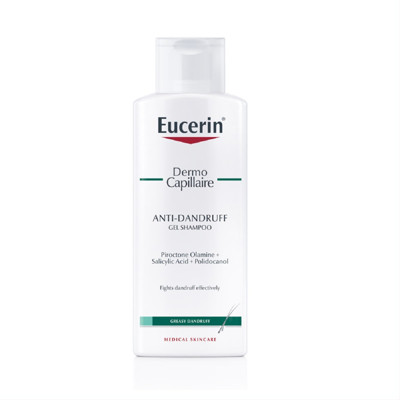 EUCERIN DERMOCAPILLAIRE, šampūns pret blaugznām/taukainu galvas ādu, 250 ml attēls