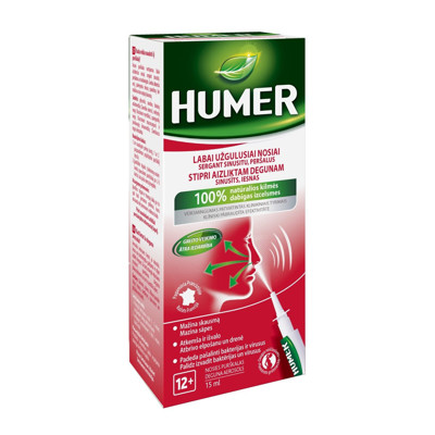 HUMER SINUSĪTS, aerosols, 15 ml attēls