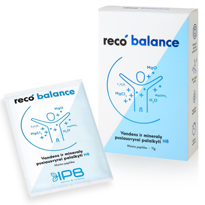 RECOBALANCE, perorāla šķīduma pulveris, 8 gab. attēls