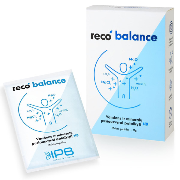 RECOBALANCE, perorāla šķīduma pulveris, 8 gab. attēls