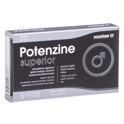 POTENZINE SUPERIOR, 30 tabletes attēls