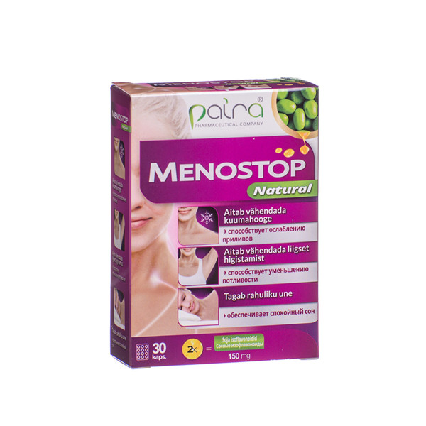 MENOSTOP PAIRA, 30 kapsulas attēls