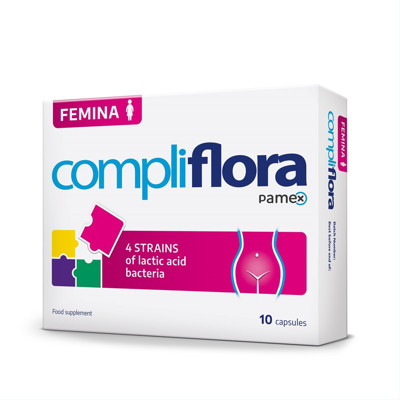 COMPLIFLORA FEMINA, 10 kapsulas attēls