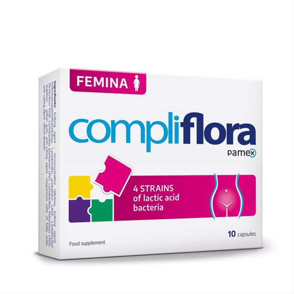COMPLIFLORA FEMINA, 10 kapsulas attēls