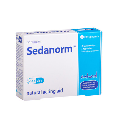 LOTOS PHARMA SEDANORM, 30 kapsulas attēls