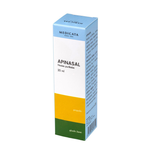 APINASAL, deguna aerosols, 20 ml attēls