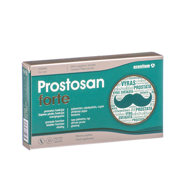 PROSTOSAN FORTE, 30 kapsulas attēls