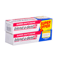 BLEND-A-DENT COMPLETE STRONG HOLD FRESH FLAVOR, клейкий крем для зубных протезов, 47 г, 2 шт. изображение