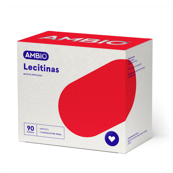 AMBIO lecitīns, 90 kapsulas attēls