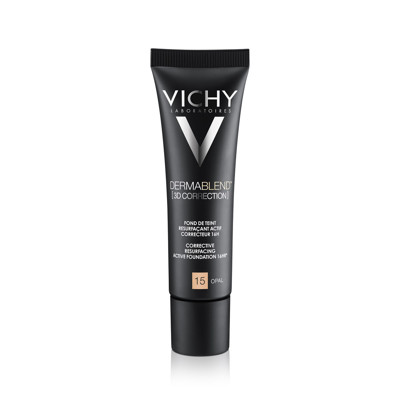 VICHY DERMABLEND 3D, koriģējošais tonālais krēms, SPF25, Nr.15, 30 ml attēls
