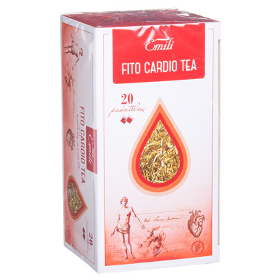 EMILI FITO KARDIO TĒJA, tēja, 1,5 g, 20 gab. attēls