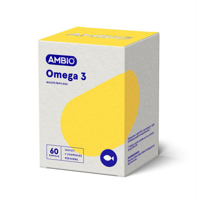 AMBIO Omega 3, 60 kapsulas attēls