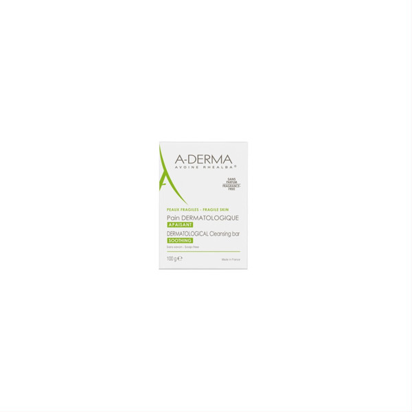 A-Derma, мыло с экстрактом овса, 100 г изображение
