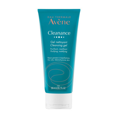 AVENE CLEANANCE, tīrīšanas līdzeklis taukainai ādai, 200ml attēls