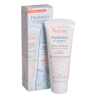 AVENE HYDRANCE RICH mitrinošs krēms sausai ādai, SPF 30, 40 ml attēls