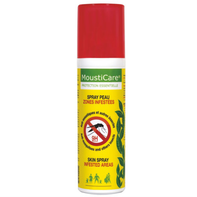 MOUSTICARE INFESTĒTAS ZONAS, ādas aerosols pret odiem, citiem kodīgajiem kukaiņiem un ērcēm, 75ml attēls