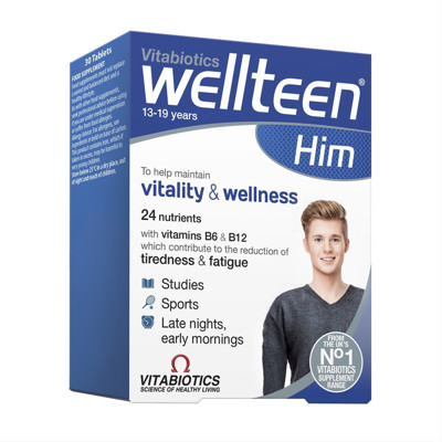 WELLTEEN HIM, 30 tabletes attēls