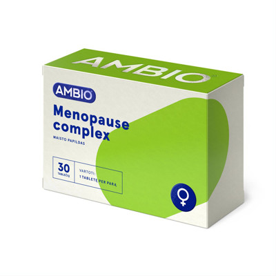 AMBIO menopauzes komplekss, 30 tabletes attēls