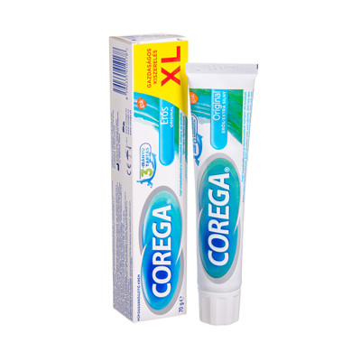 COREGA ORIGINAL EXTRA STRONG XL, fiksējošs krēms, (l.imp.), 70 g attēls