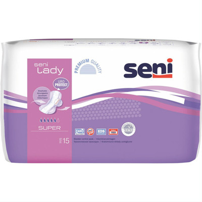 SENI Lady Super spilventiņi N15 (ES) attēls
