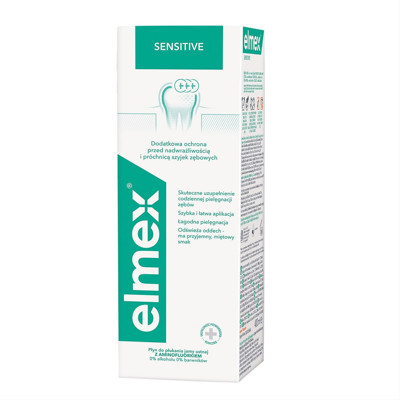 ELMEX SENSITIVE, mutes skalojamais līdzeklis, 400 ml attēls