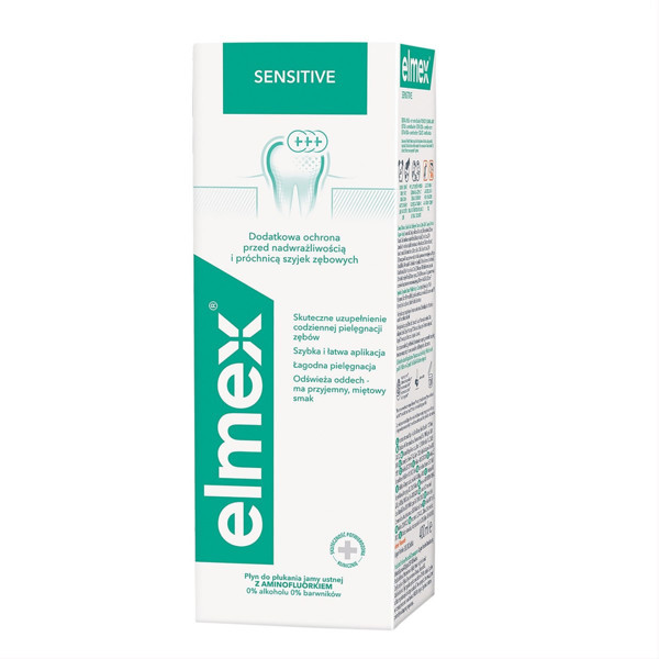 ELMEX SENSITIVE, жидкость для полоскания рта, 400 мл изображение