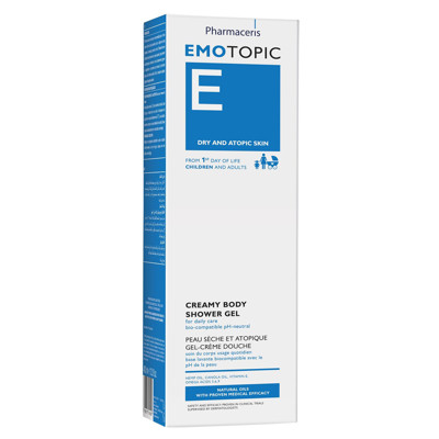 Pharmaceris EMOTOPIC, krēmveida dušas želeja, 400 ml attēls