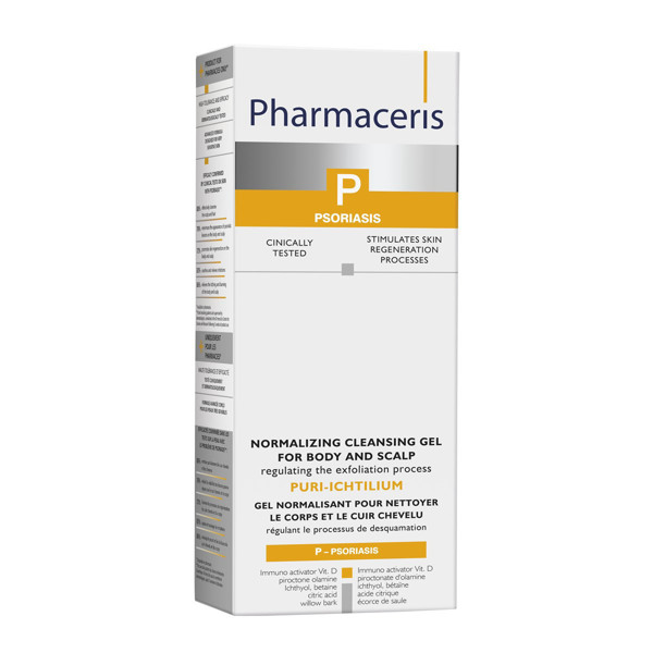 PHARMACERIS P PURI ICHTILIUM, гель для очищения тела и головы, 250 мл изображение