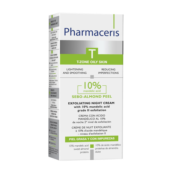 Pharmaceris T SEBO МИНДАЛЬ, крем-пилинг ночной, 50 мл изображение
