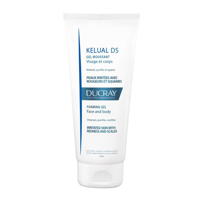 DUCRAY KELUAL, tīrīšanas līdzeklis pārslainai ādai, 200ml attēls