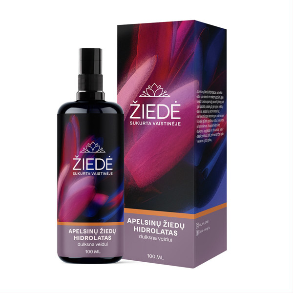 Žiedė, apelsīnu ziedu hidrolāts, 100 ml attēls