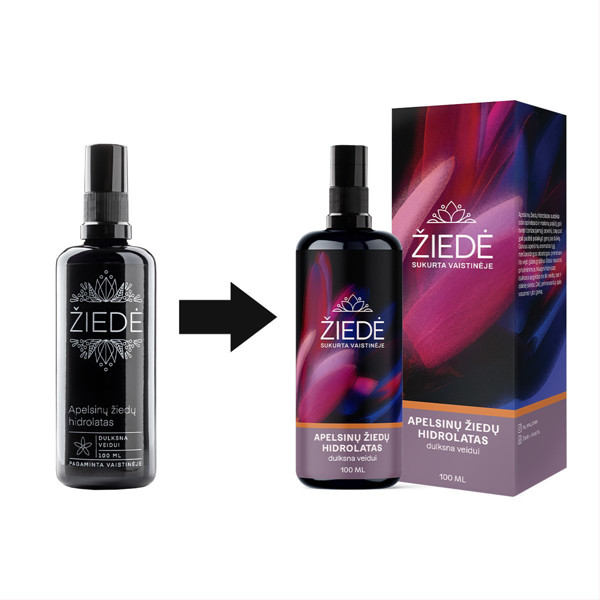 Žiedė, apelsīnu ziedu hidrolāts, 100 ml attēls