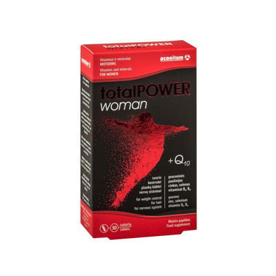 TOTALPOWER WOMAN, 30 tabletes attēls
