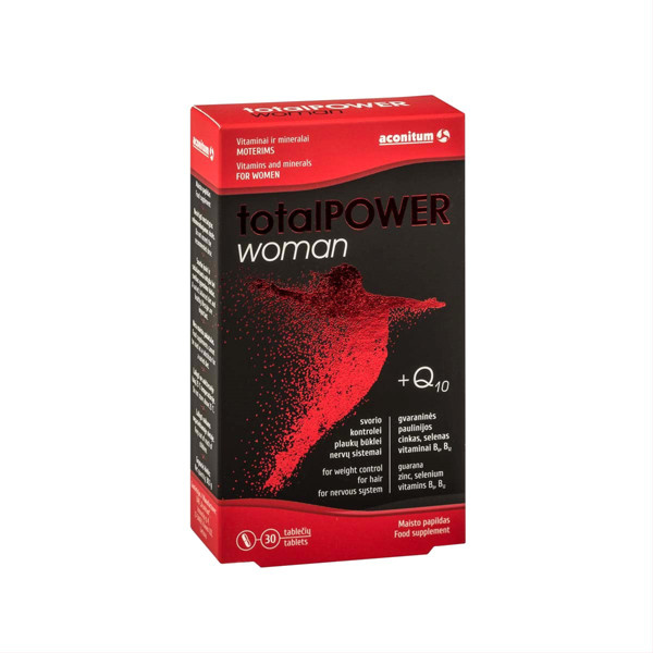 TOTALPOWER WOMAN, 30 tabletes attēls