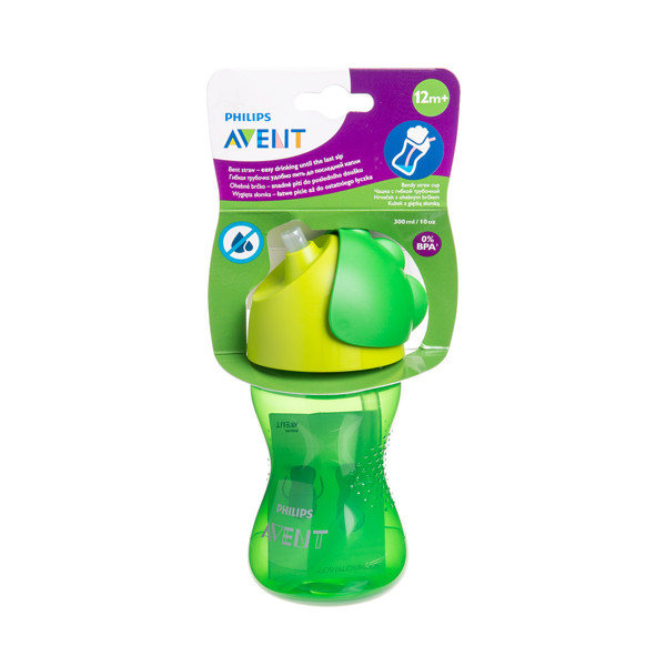 PHILIPS AVENT, necaurlaidīga krūze ar salmiņu, SCF798/01, 300 ml attēls
