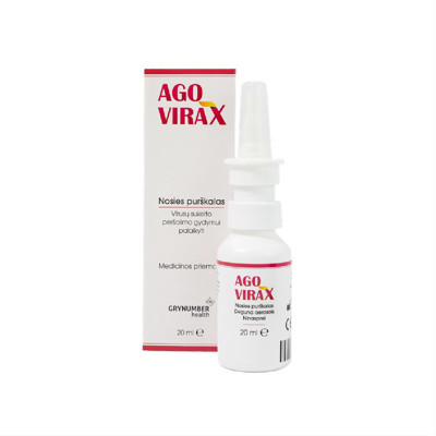 AGOVIRAX, deguna aerosols, 20 ml attēls