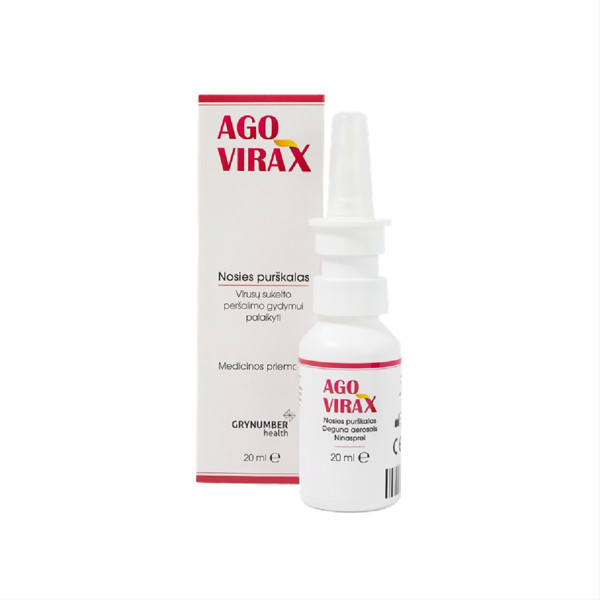 AGOVIRAX, deguna aerosols, 20 ml attēls