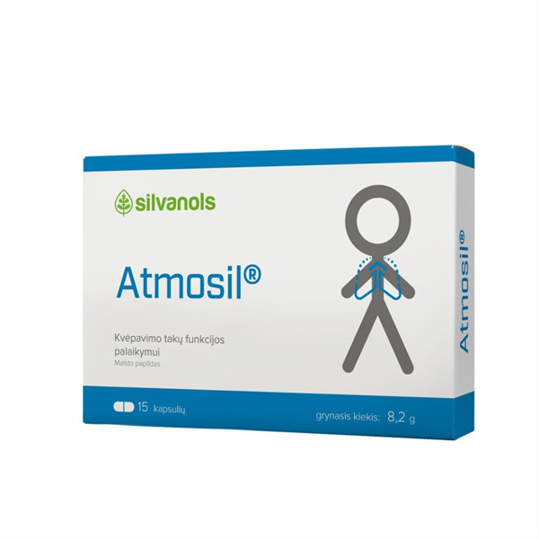 ATMOSIL, 15 kapsulas attēls