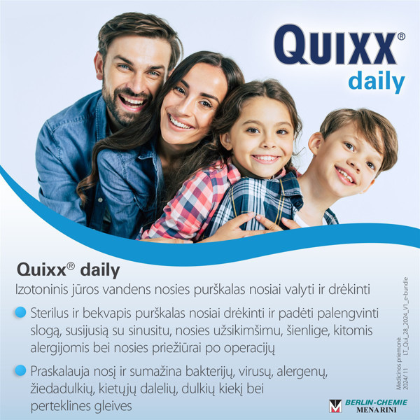 QUIXX DAILY, deguna aerosols, 100 ml attēls