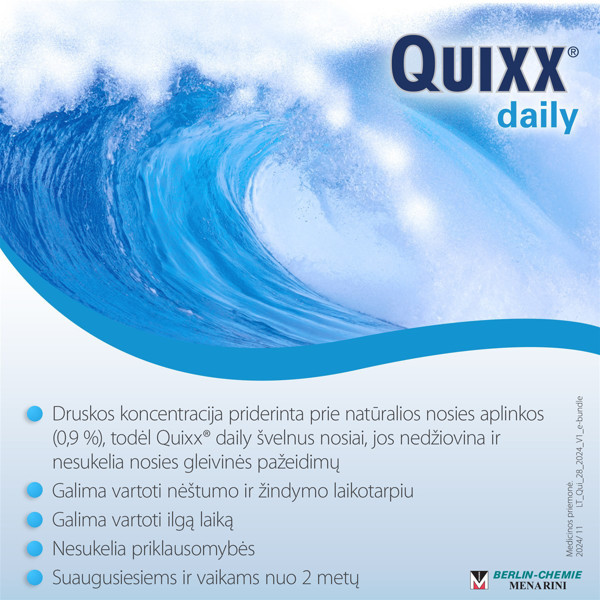 QUIXX DAILY, deguna aerosols, 100 ml attēls