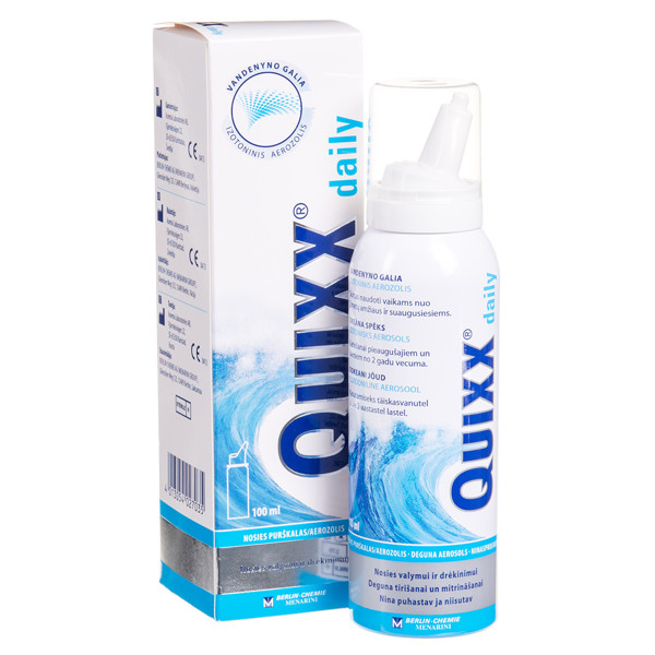 QUIXX DAILY, deguna aerosols, 100 ml attēls