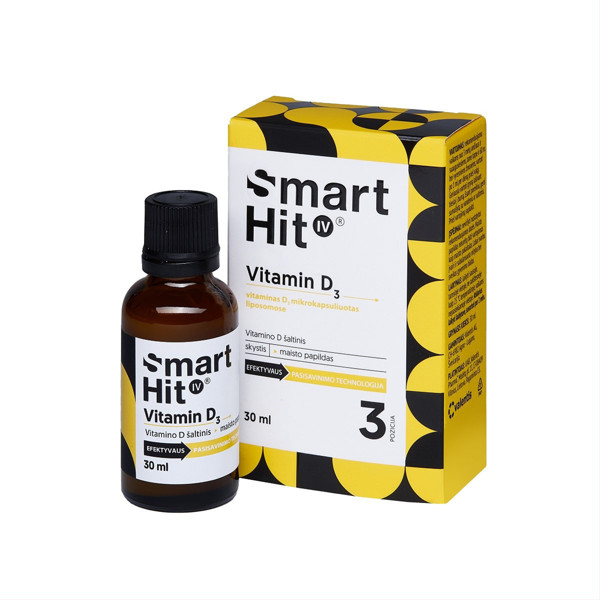 SMARTHIT IV VITAMIN D3, 30 ml attēls