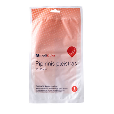 AMEDIPLUS, piparu plāksteris, 1 gab. attēls