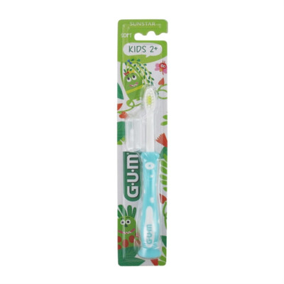 GUM KIDS 2+, zobu birste, bērniem no 2-6 gadiem attēls