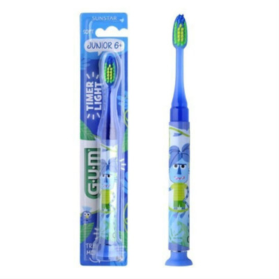 GUM LIGHT UP, zobu birste, spīdoša, no 6+ gadiem. attēls